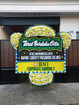 Papan Bunga Duka di Wanaraya
