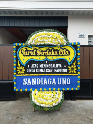 Papan Bunga Duka di Wanaraya