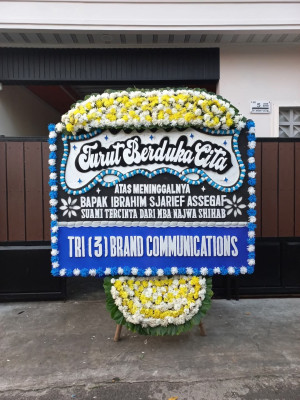 Papan Bunga Duka di Wanaraya